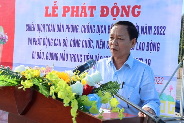 TÂY GIANG TỔ CHỨC LỄ PHÁT ĐỘNG CHIẾN DỊCH TOÀN DÂN PHÒNG, CHỐNG DỊCH BỆNH Ở NGƯỜI NĂM 2022